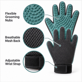 PATLIFF PETS Silicone Grooming Glove